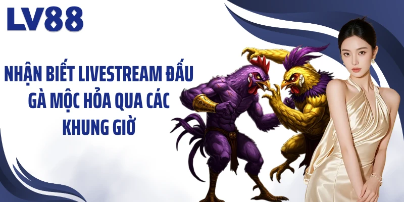 Nhận biết livestream đấu gà Mộc Hỏa qua các khung giờ