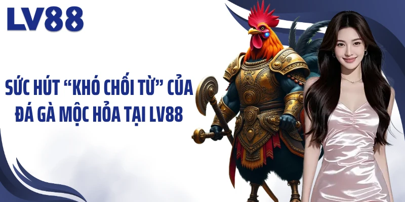 Sức hút “khó chối từ” của đá gà Mộc Hỏa tại LV88