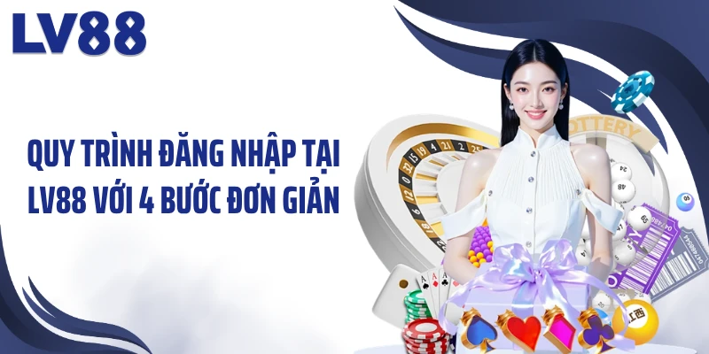 Quy trình đăng nhập tại LV88 với 4 bước đơn giản